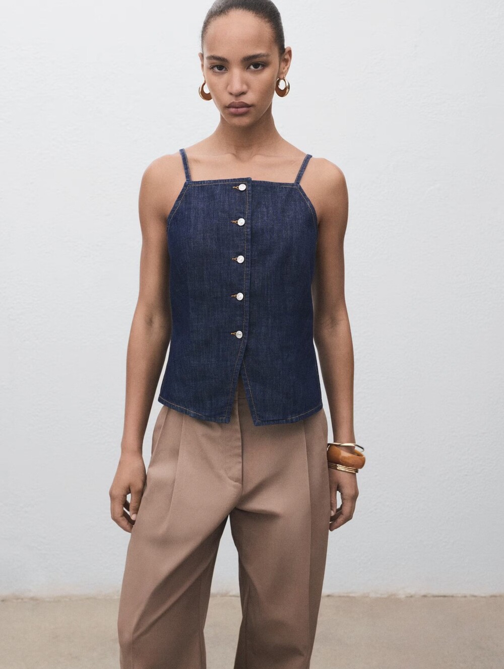 MANGO TOP/ JEANS SET - Picture 2 of 7